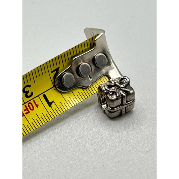 Pandora Sliding Charm Gift Box Present Sterling Silver Bracelet Charm - Picture 6 of 6